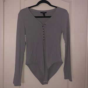 Forever 21 Long Sleeves Body Suit